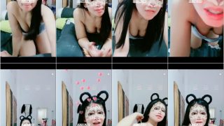 Mami Feby Cantik Ngangkang Sambil Remas Toket