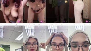 Yungrosa Toge Hijab Kacamata Pap Meki Di Kamar Mandi