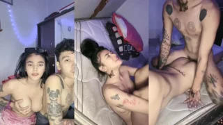 Jzell Cewek Binal Ngewe Bareng Pacar Bertato