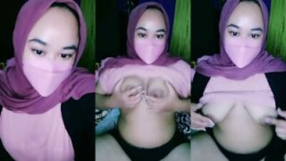 Debby Cakra Live pap Toket Hijaber Toge