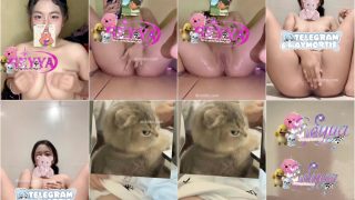 Geyya Cewek Bening Live Omek Sampai Banjir