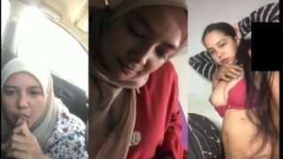 Awek Tudung Malay Hyper Pancut Dalam