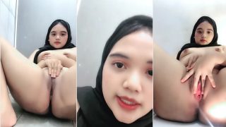 CELYNBACK Hijab Hitam Colmek Squirt