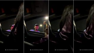 Novi Chindo Eksib Toket di Pegangin Kakek Jukir