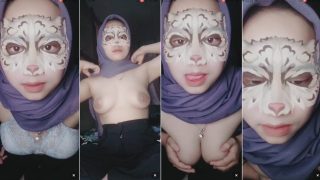 Faa Host Hijab Cantik Spill Toket Mulusnya