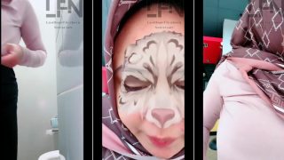 Ara Hijab Tobrut Colmek Eksib di McD