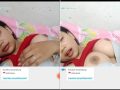 OmeTV Abg Baju Merah Toket Bulat Meki Pink