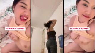 Jeje Slebew Cantik Remas Toket Centil