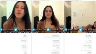 OmeTV Cewek Kacamata Cantik pap Toket